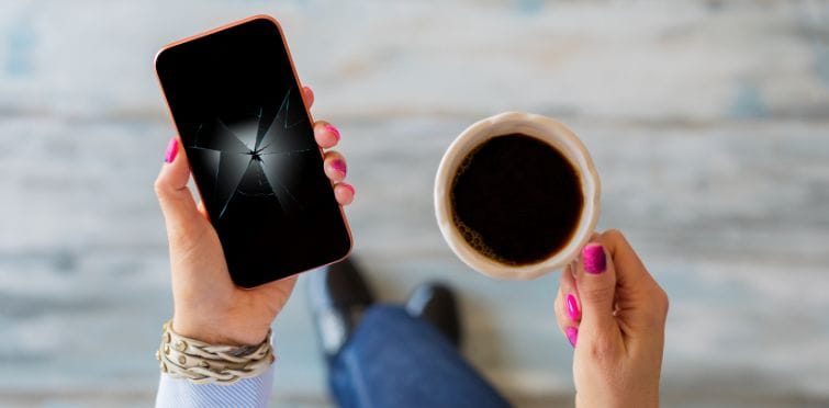 Como desbloquear iPhone com display quebrado